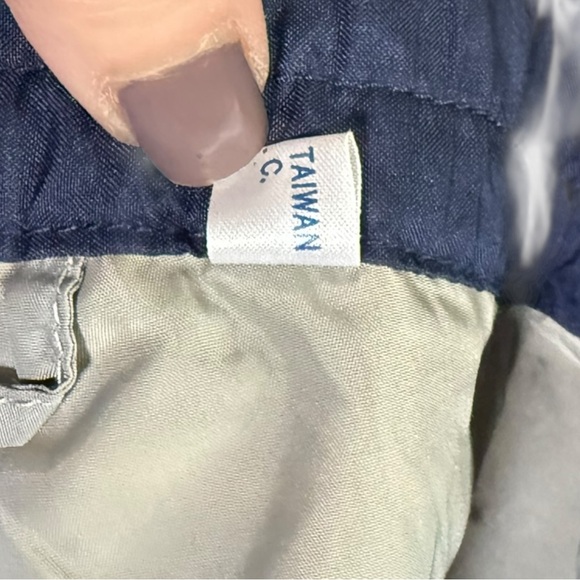 Vintage Men's North Face Windy Pass Navy Blue Snow Pants - Picture 9 of 10